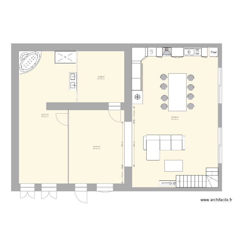 maison extension. Plan de 0 pièce et 0 m2