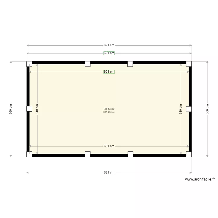 PLAN DE PISCINE. Plan de 