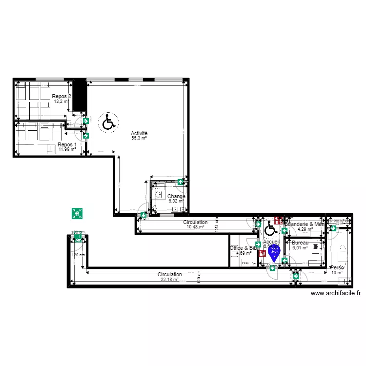 91 MONTGERON PROJET 2 13 Mercure Evac 060922 Urbain. Plan de 