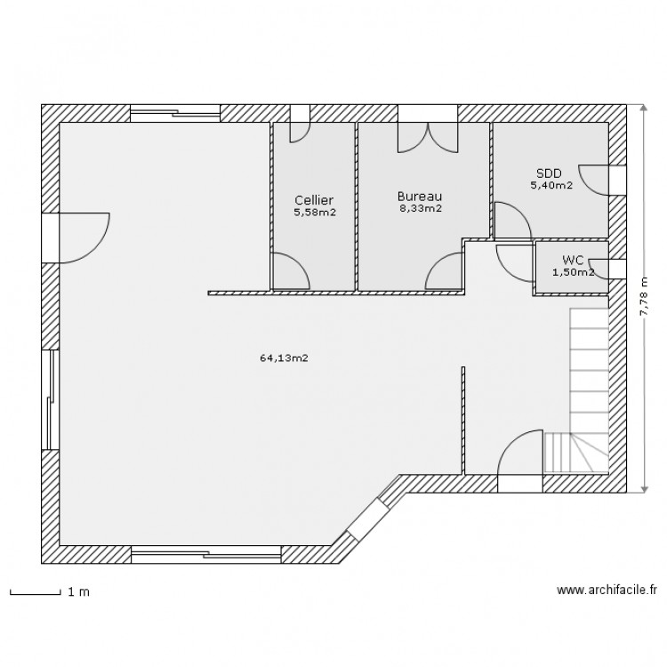 Plan. Plan de 0 pièce et 0 m2