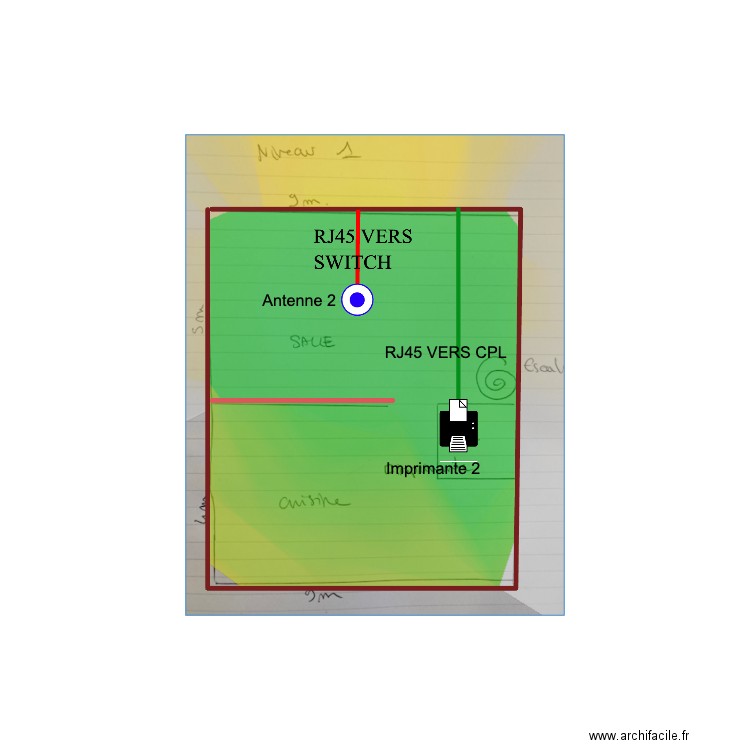 L'orangerie Etage. Plan de 0 pièce et 0 m2