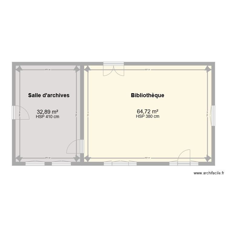 Archives et Bibliothèque  Archevêché de Rabat. Plan de 0 pièce et 0 m2