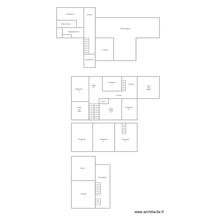 FOUESNANT ESTABLE. Plan de 