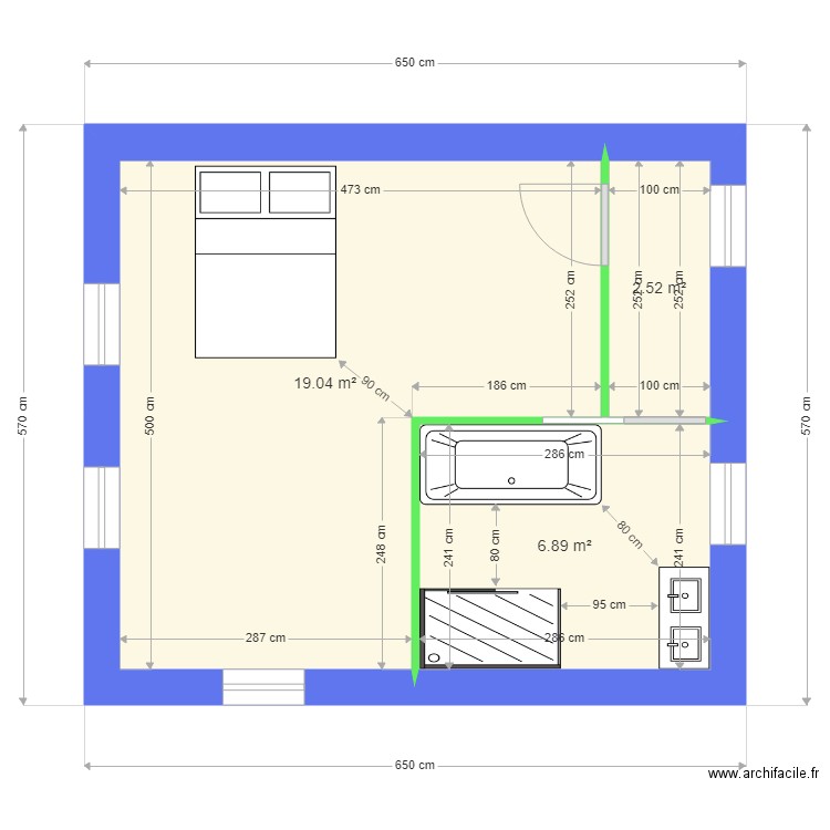 aurore sdb1. Plan de 0 pièce et 0 m2