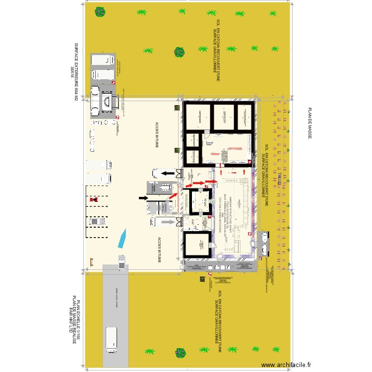 UCFL BOURAIL PLAN DE MASSE 02 2020. Plan de 0 pièce et 0 m2