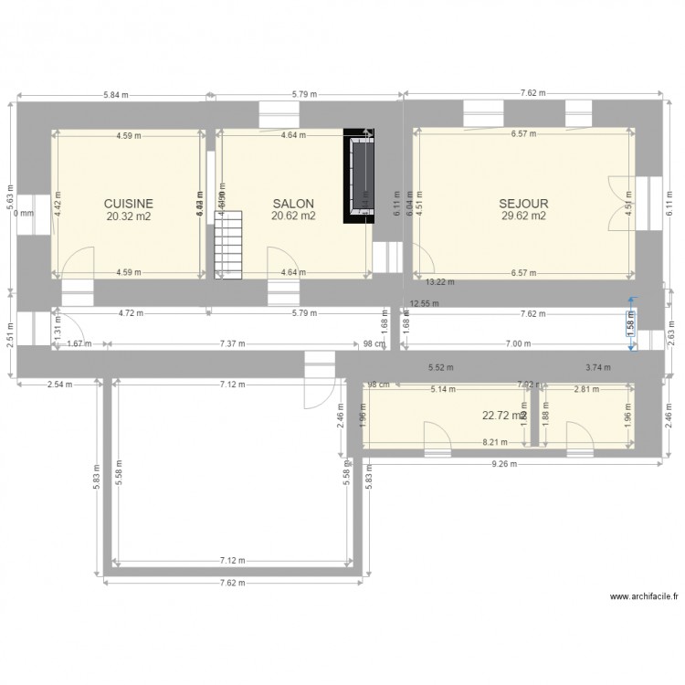 STRAIMONT. Plan de 0 pièce et 0 m2