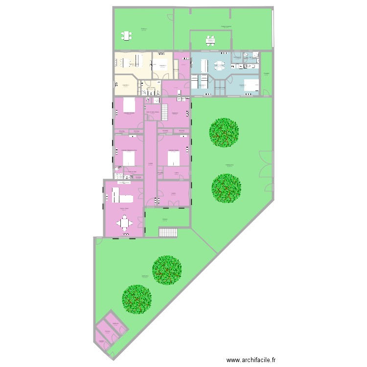 maison  apparts couleur 2702. Plan de 0 pièce et 0 m2