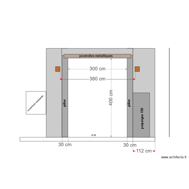 CLAVEREAU projet2. Plan de 0 pièce et 0 m2