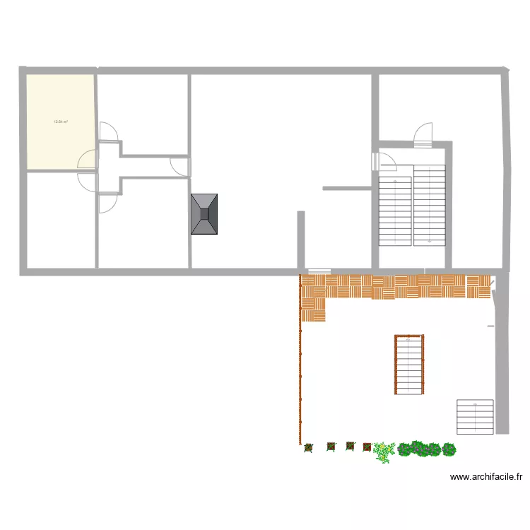 Antoine Morandini. Plan de 