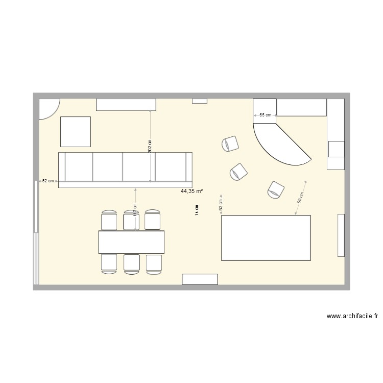 CASA CRESTON BAR. Plan de 0 pièce et 0 m2