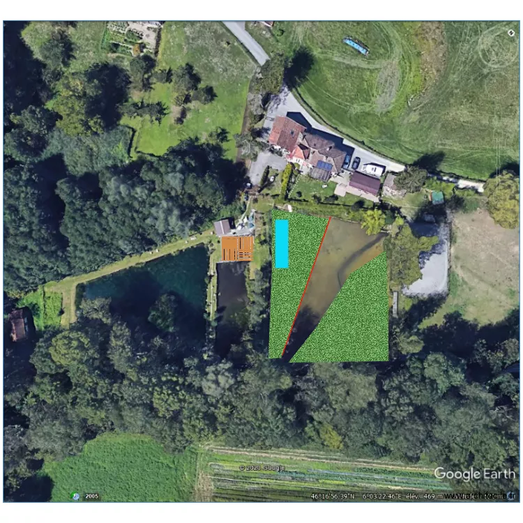 implantation piscine v2. Plan de 