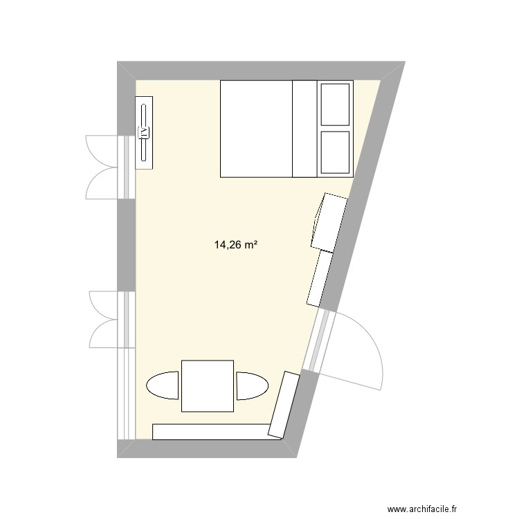 Mandilaz. Plan de 0 pièce et 0 m2