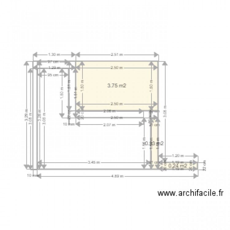 Limon sup1. Plan de 0 pièce et 0 m2