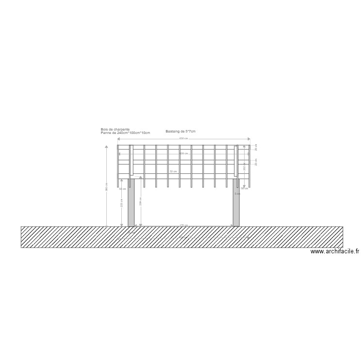 plan garage vues de détail conception 2. Plan de 0 pièce et 0 m2