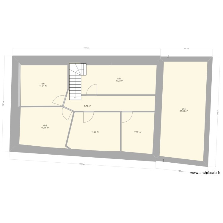 Garage cote réel Françoise. Plan de 0 pièce et 0 m2