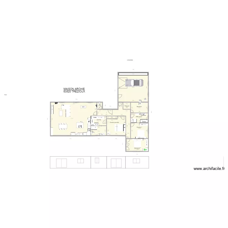 Plan architecte revu 13 sept. Plan de 