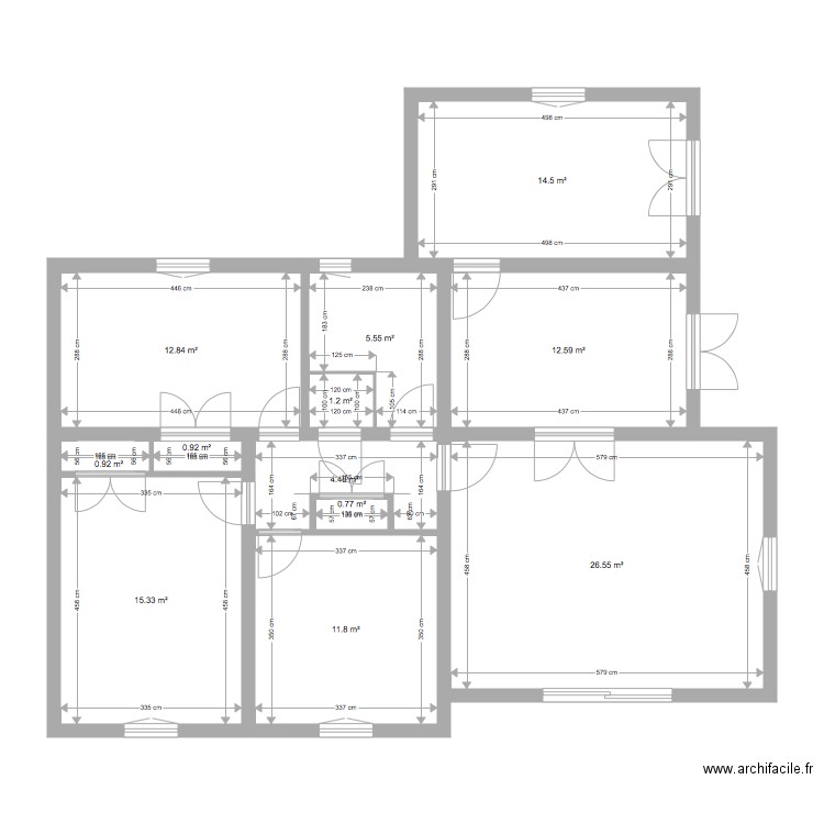PLAN maison . Plan de 0 pièce et 0 m2