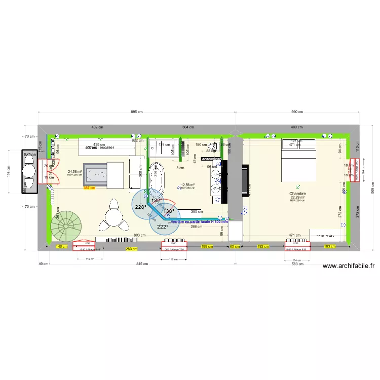 Membrey 15 Simon. Plan de 