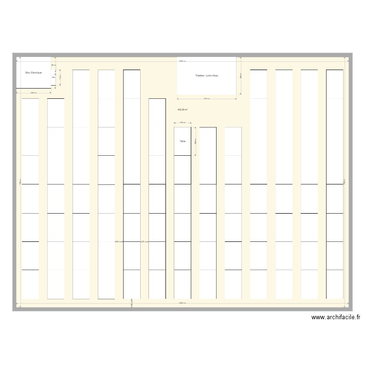 Vert Altitude. Plan de 1 pièce et 406 m2