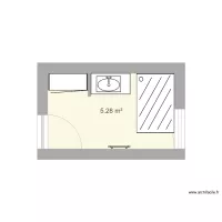 plan salle de bain Karine et Magalie