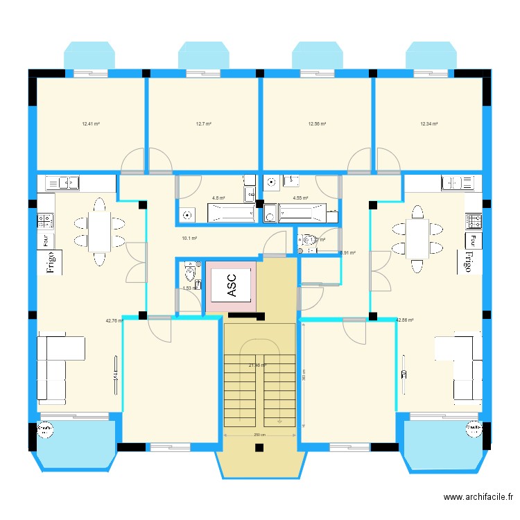 cop1. Plan de 0 pièce et 0 m2