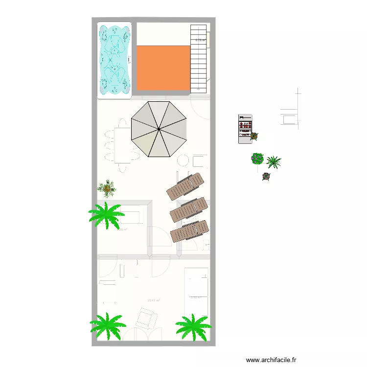MAISONJAUNEV5. Plan de 