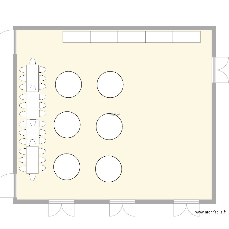 SALLE MARIAGE. Plan de 0 pièce et 0 m2