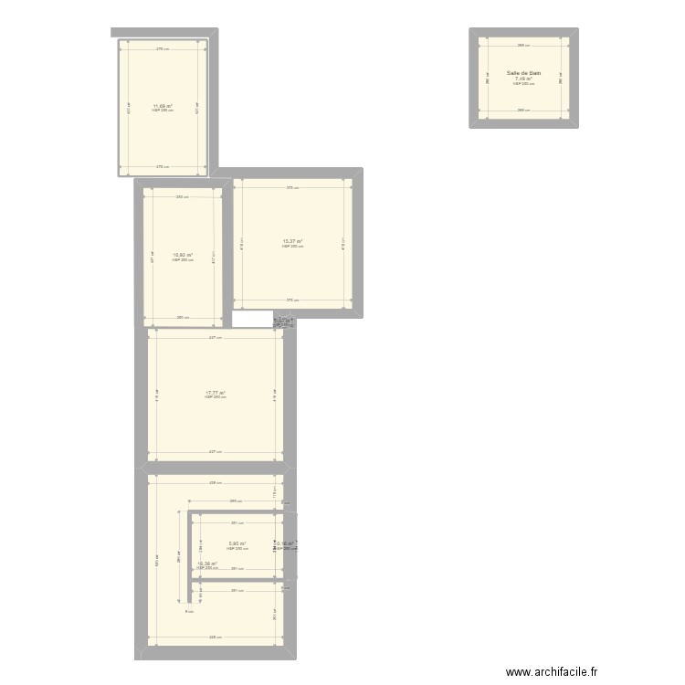 Courcelles. Plan de 0 pièce et 0 m2