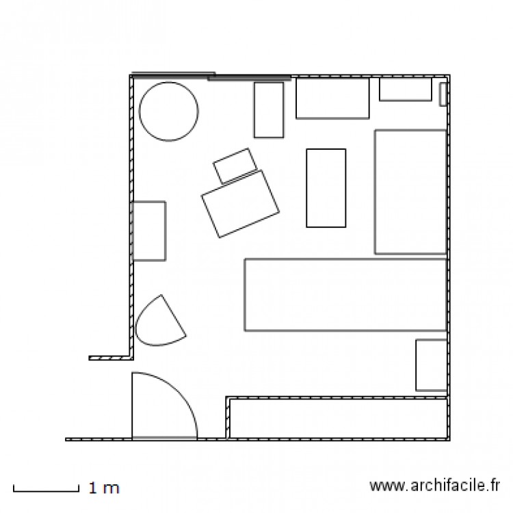 GUERIN SEJOUR MEUBLE OPTION 2. Plan de 0 pièce et 0 m2