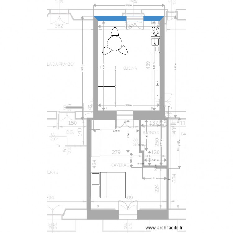 BENEDETTO MARCELLO 8. Plan de 0 pièce et 0 m2