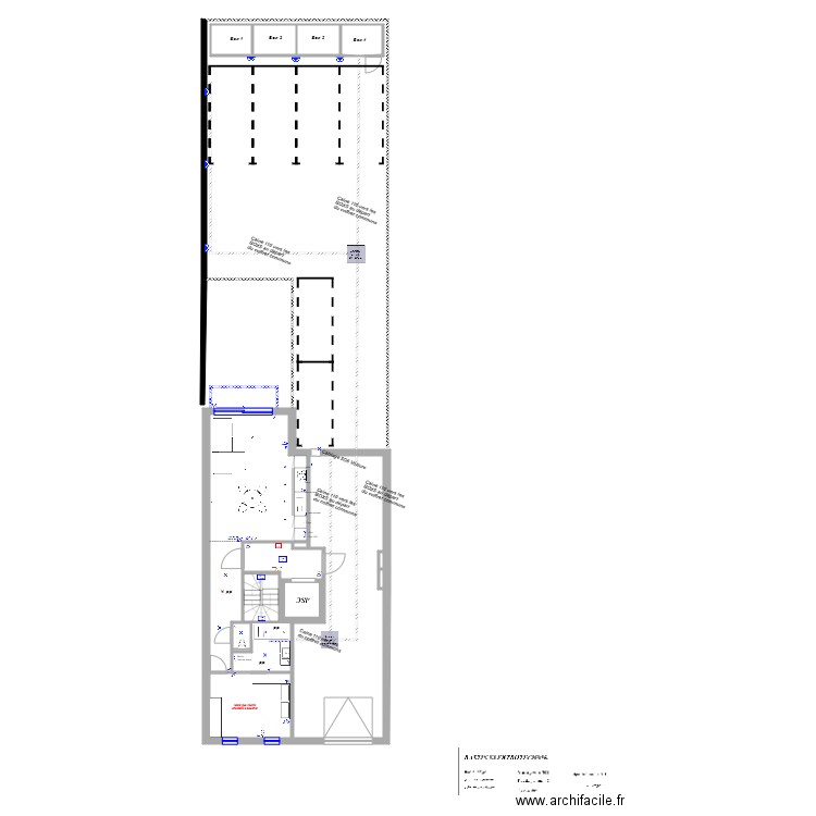 Maitryse REZ de chaussée exécution. Plan de 0 pièce et 0 m2