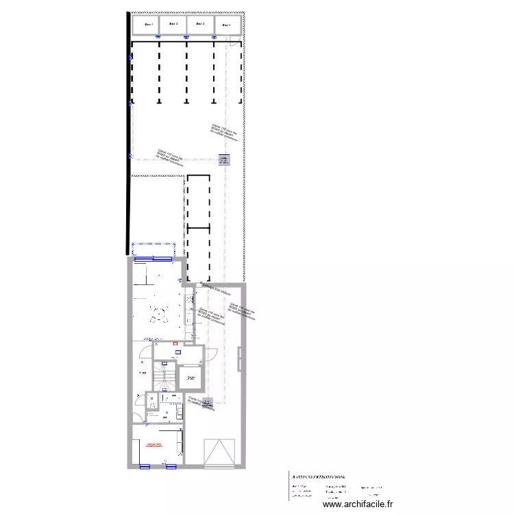 Maitryse REZ de chaussée exécution. Plan de Maitryse REZ de chaussée exécution. Plan de
