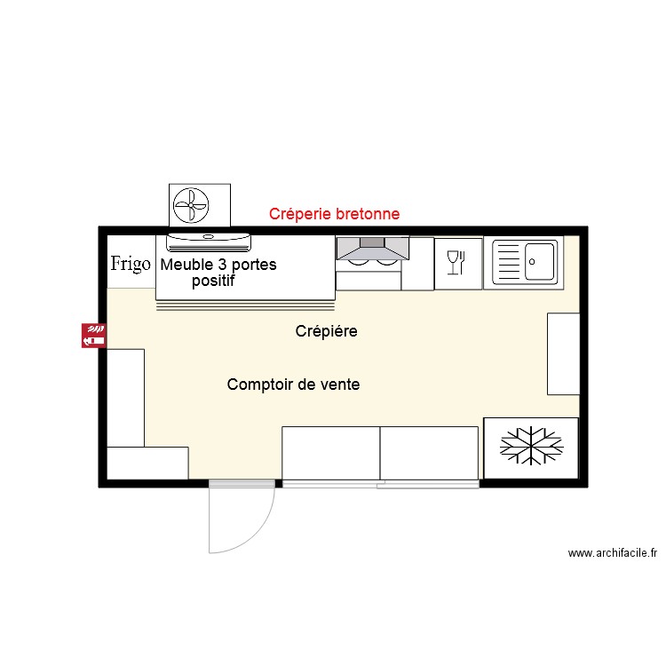 creperie bretonne 7. Plan de 0 pièce et 0 m2