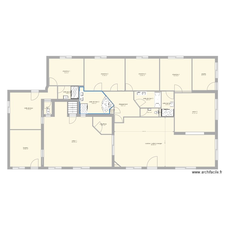 villa Garrix v2. Plan de 0 pièce et 0 m2