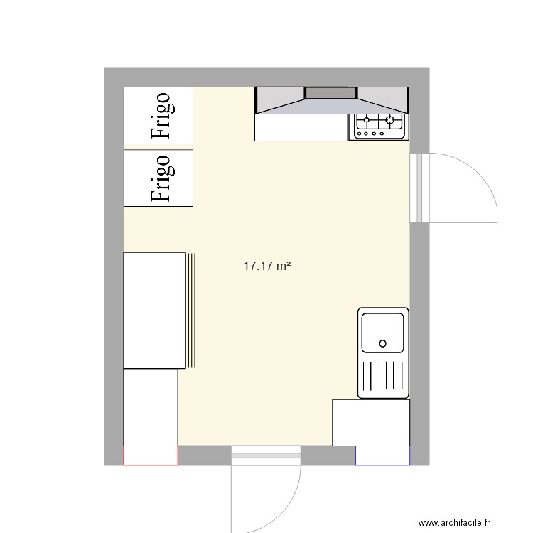 claude pizza. Plan de 0 pièce et 0 m2