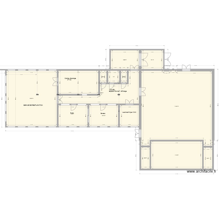 RC et SALLE AUDITION  v1 JO. Plan de 0 pièce et 0 m2