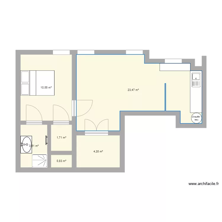 Appart 2. Plan de Appart 2. Plan de