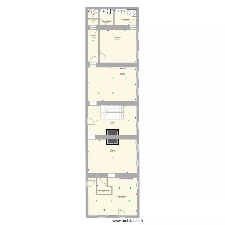 CANNET RDC. Plan de 11 et 135 m² CANNET RDC. Plan de 11 et 135 m²