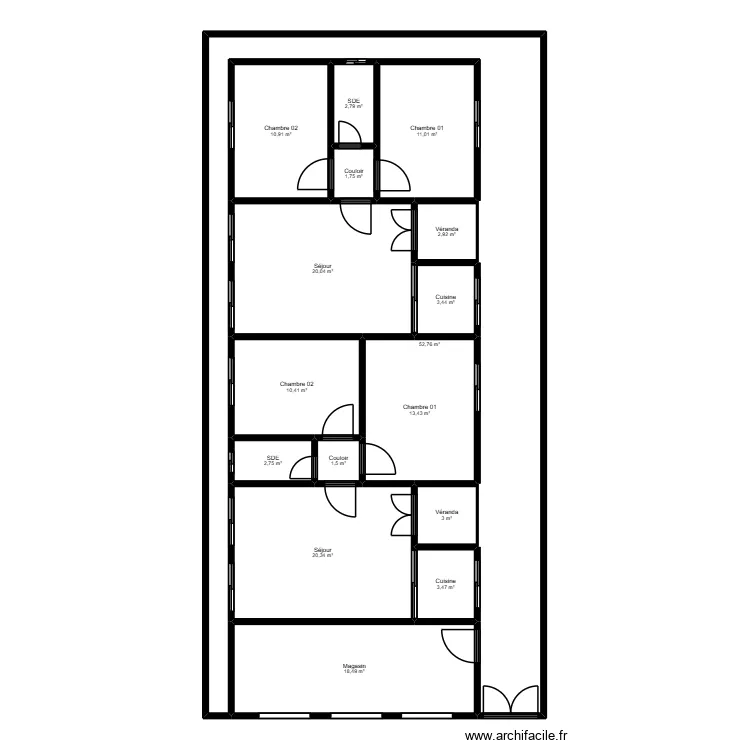 plan cgpp. Plan de 16 Pièces et 179 m² plan cgpp. Plan de 16 Pièces et 179 m²