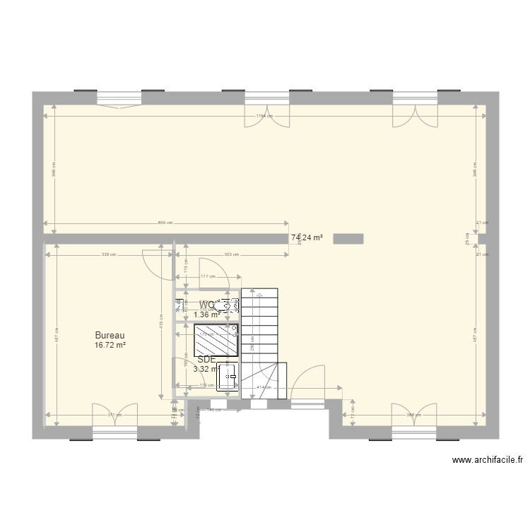 Maison Chessy RDC. Plan de 0 pièce et 0 m2