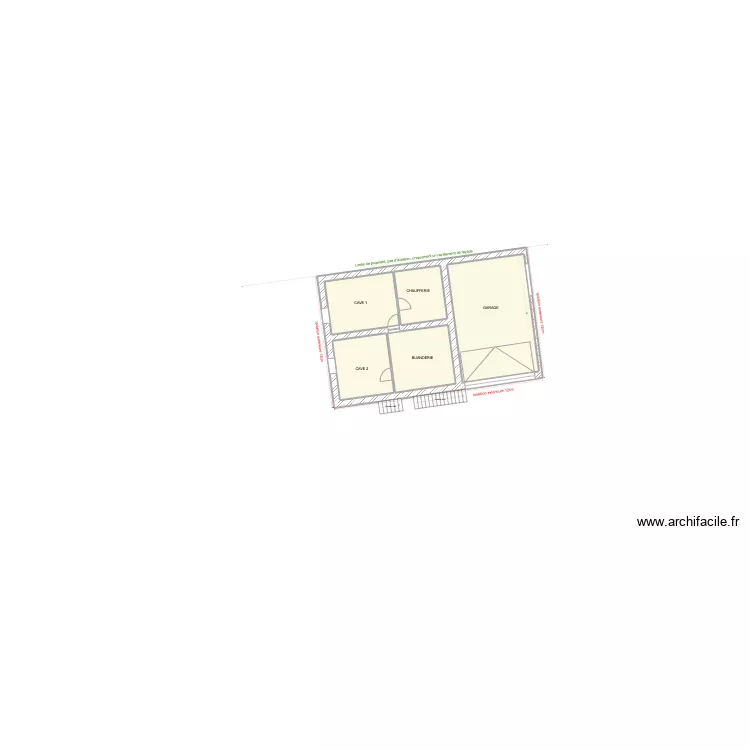 Plan de masse. Plan de 