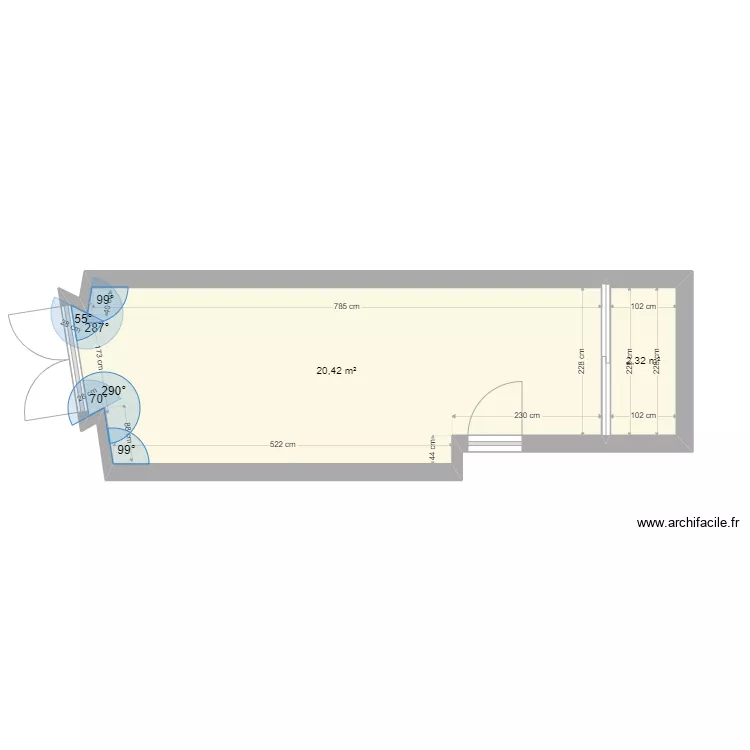 Barber Shop. Plan de 