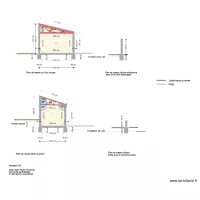 Plan de masse du Projet 1 50 &egrave;me