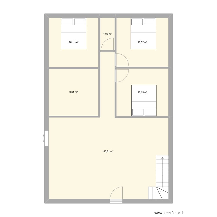 meaux. Plan de 0 pièce et 0 m2
