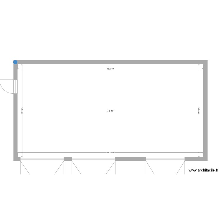 garage Arzal coupe 2. Plan de 0 pièce et 0 m2