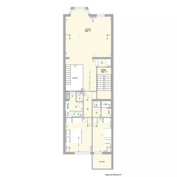 Marie Jos&eacute; Rez1 Mezzanine Elec Def. Plan de 0 pièce et 0 m2