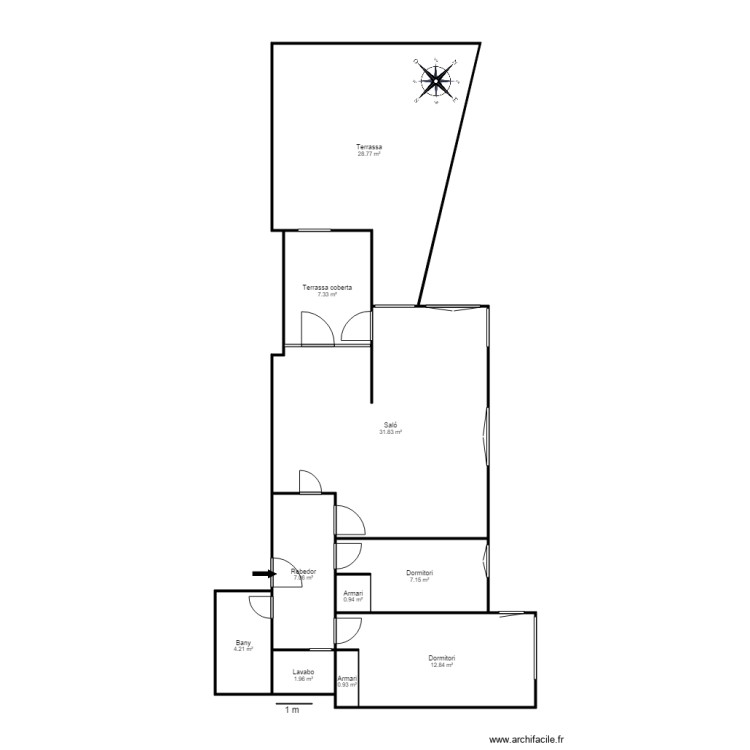 ED SUPER LAUREDIA III PLANTA F PORTA 3 SANT JULIA. Plan de 0 pièce et 0 m2