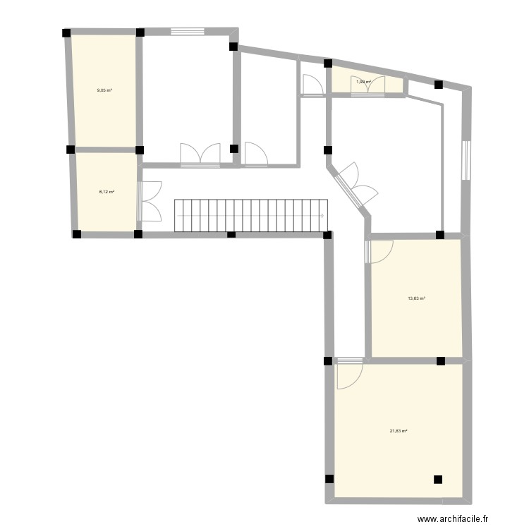 new22. Plan de 5 pièces et 53 m2