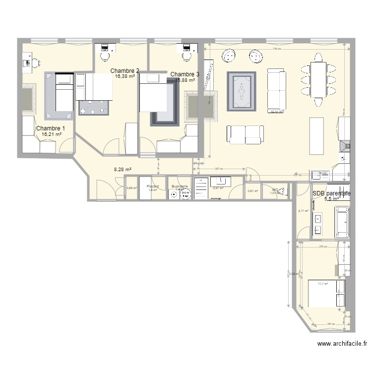 ANGELmodifié. Plan de 0 pièce et 0 m2