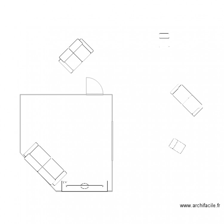 veranda. Plan de 0 pièce et 0 m2